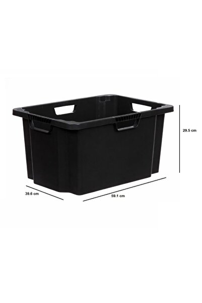 VENITIVO VINDEM CELOR INTELIGENTI Durable Plastic Storage Box 50L, Handles on...