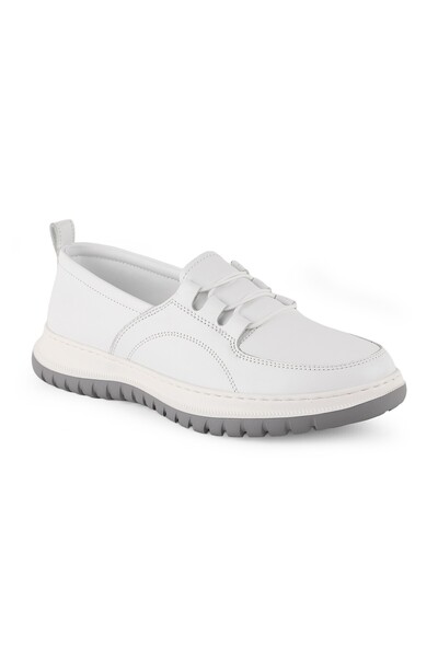 Libero Women's Genuine Leather Casual Shoes Lightweight Eva Sole Lace-Up Comf...