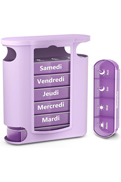 Opret Organizator săptămânal de pastile (Dimineața, Prânzul, Seara, Noaptea) ...