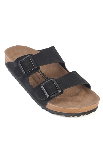 Capone Outfitters Double Banded Buckle Women's Slippers
