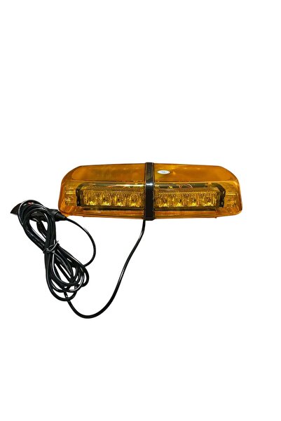 OEM LED Beacon with Magnet Orange Glass 9-24V