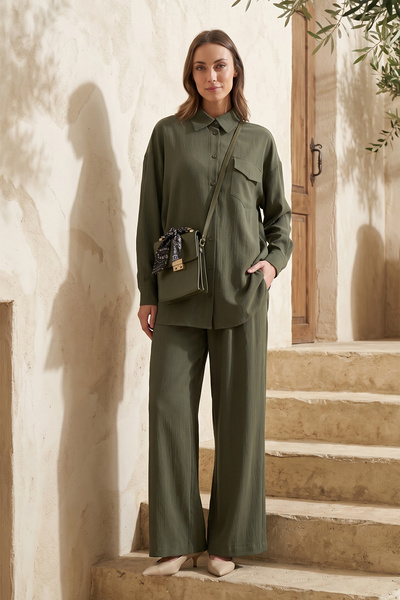 Nuss Shirt Pants Set 1063 Green