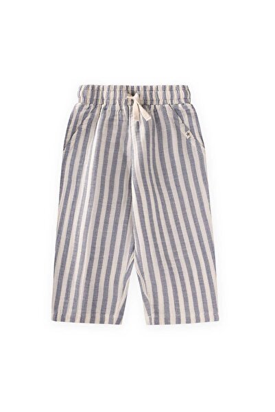 Cigit Muslin pantalone 1-10 godina indigo debele pruge