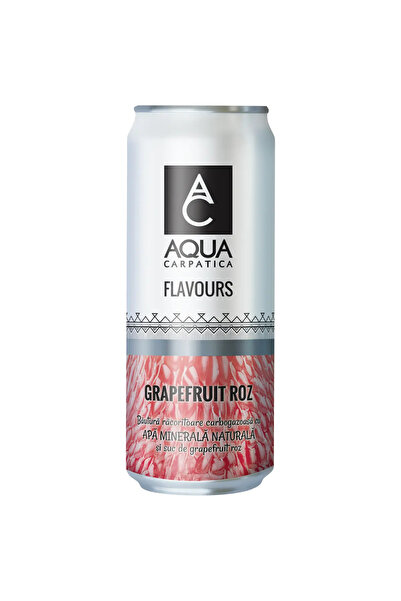Aqua Carpatica Arome de Grapefruit Roz 0.33 L
