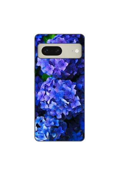 OEM Husa compatibila cu Google Pixel 8 Silicon Gel Tpu Model Hortensii