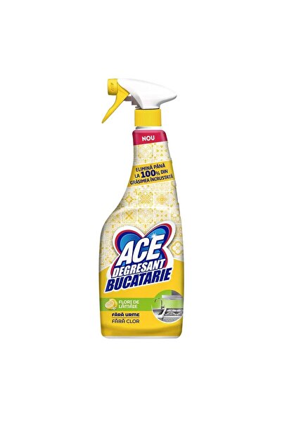 ACE Solution, Needles, Kitchen Degreaser Spray 650 ml Lemon