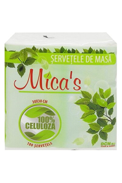 micasa Servetele, Micas, Masa 1STR 30x30cm 100 buc, Bibilel