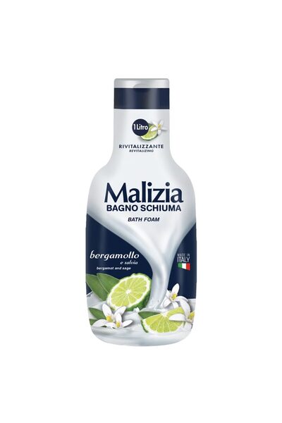 Malizia Sparkling, Malizia, Bath 1 L Bergamotto Salvia