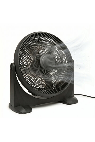 OEM Ventilator de podea cu oscilatie 180°, 3 trepte de viteza, Diametru 50 cm...