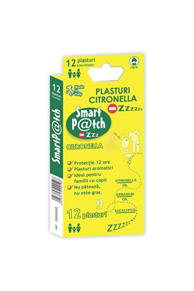 SOHO Smartpatch Plasturi Citronella 12 buc,