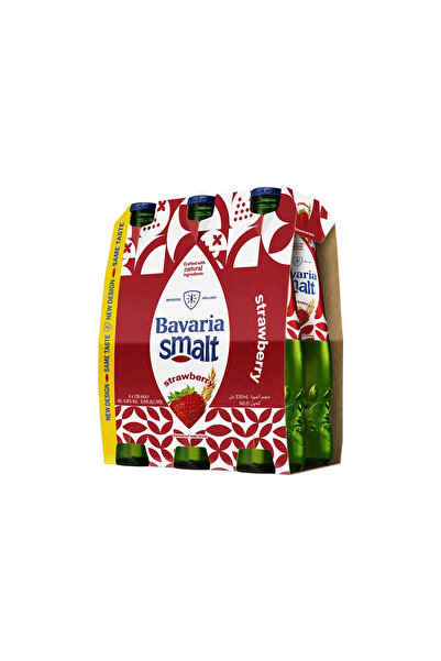 Bavaria Smalt Strawberry bere fără alcool, 6 x 0.33 L