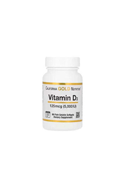 California Gold Nutrition فيتامين د 3 بتركيز 125 ميكروغرام - مكمل غذائي - 90 ...