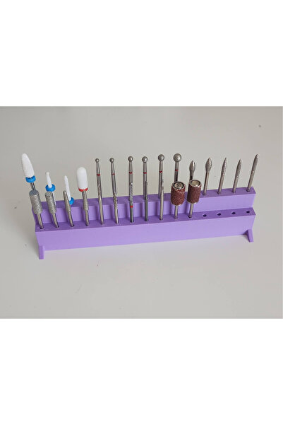 DU&ER Nail Drill Bit Standı | Freze Ucu Organizer ve Manikür Ekipman Tutucu