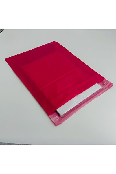 Set 50 Pungi Curier Roz 500x600 mm Autoadezive din Plastic Rezistent, Imperme...