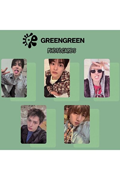 Kpop Dünyasi CORTIS '' GreenGreen '' Bridge Ver. Photocards Set