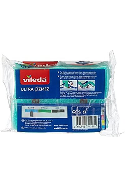 Yıldızan Nzr Beautestore Non-Scratch Dish Sponge with Nail Protector, 3-Pack ...