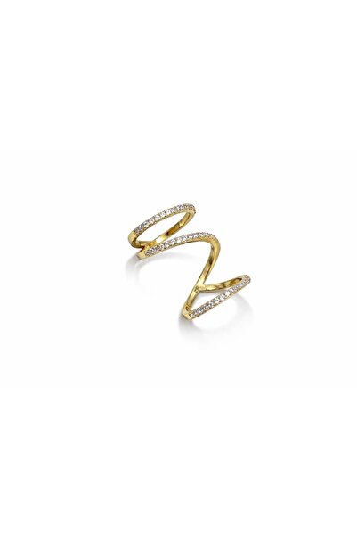 LEROSY CO. Special Series Stone Detailed Gold Ring
