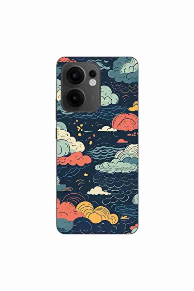 OEM Husa compatibila cu Oppo Reno13 F Silicon Gel Tpu Model Mystic Night Sky