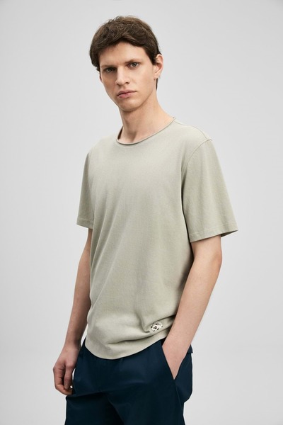 Lufian 111020312 Junya muška osnovna majica T-shirt muška majica BEŽ