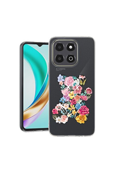 bestcase Husă transparentă subțire din silicon compatibilă cu Honor X6c, Tedd...