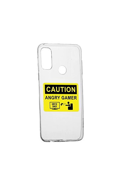 bestcase Husa Silicon Angry Gamer, Compatibila Cu Motorola Moto E40, rezisten...