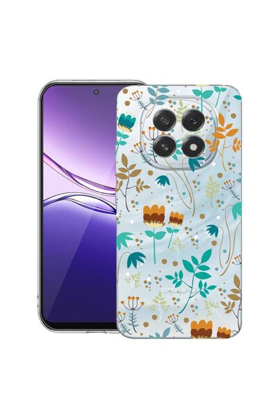 bestcase Husă pentru OPPO F29 cu design Flori de primăvară, din silicon trans...