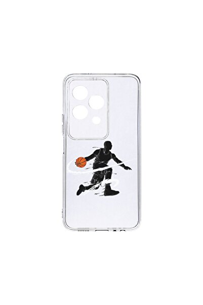 bestcase ¬Æ Husa Clear Silicon 2MM, Compatibila Cu Honor 200 Lite, Basketball...