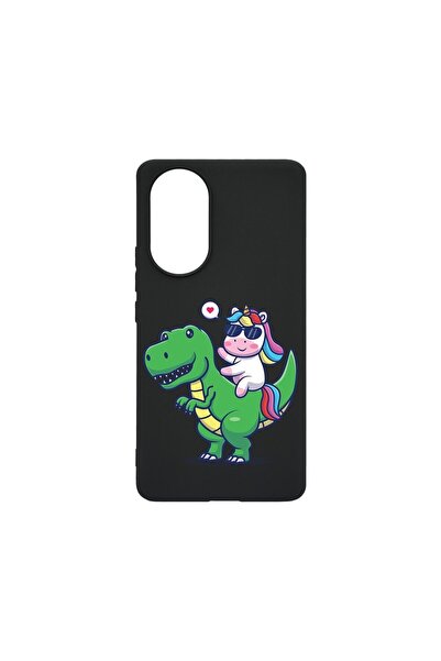 bestcase Husa BestCase¬Æ Slim SIlicon 0.8MM, Compatibila Cu Honor 50 SE, Dino...