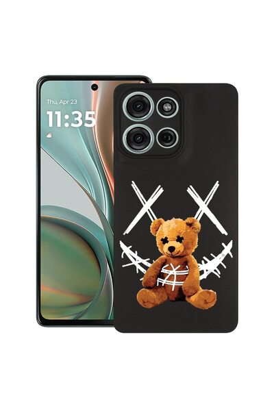bestcase ¬Æ Husa pentru Motorola Moto G Play (2025) cu Design Teddy Bear Smil...