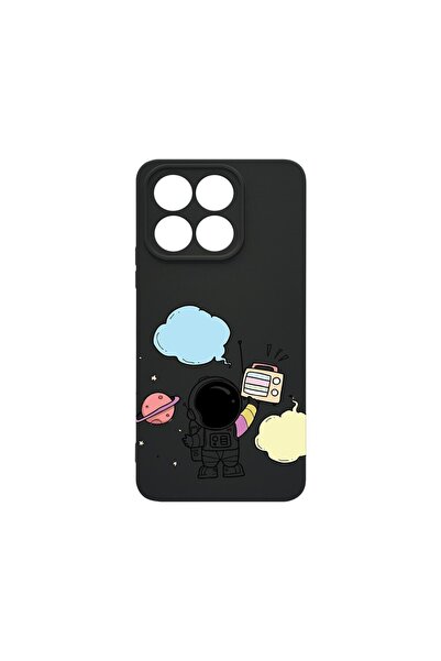 bestcase Λεπτή Θήκη Σιλικόνης 0.8MM, Συμβατή με Honor X6a, Αστροναύτης, Προστ...