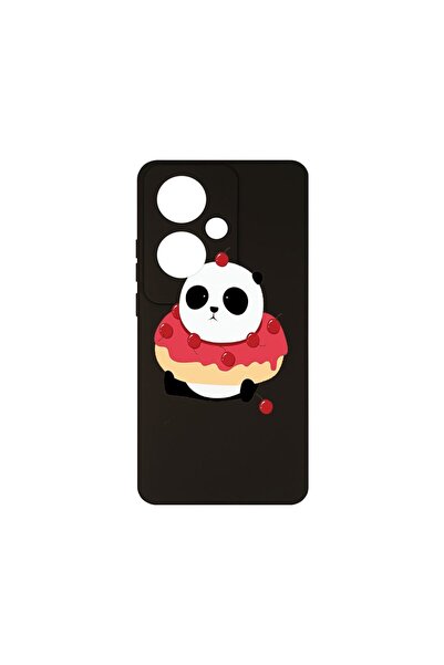 bestcase Тънък силиконов калъф 0.8ММ, съвместим с OPPO Reno 11F 5G, Сладка па...