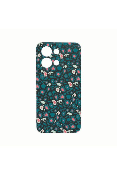bestcase Husa Silicon, Compatibila Cu Oppo Reno8 Pro, Green Flowers Pattern, ...