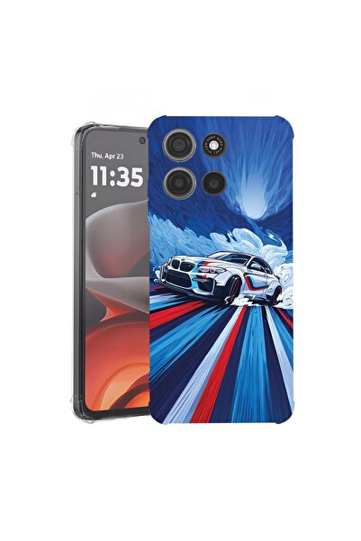 bestcase ¬Æ Husa pentru Motorola Moto G15, Anti Shock 1.5MM, BMW 3 E46, Prote...