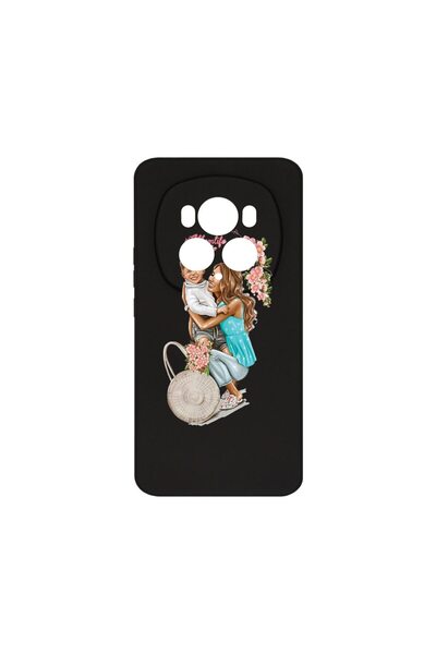 bestcase Θήκη Σιλικόνης Premium, Συμβατή με Honor Magic6 Pro, Σχέδιο  "Μαμά μ...