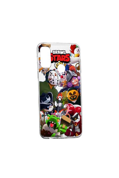 bestcase Husa Silicon Brawl Stars, Compatibila Cu Motorola Moto G60s, reziste...