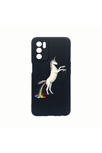 bestcase Husa Silicon, Compatibila Cu Oppo A16, Unicorn Rainbow, Rezistenta l...