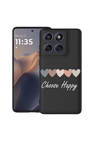 bestcase Θήκη για Poco X6 5G με σχέδιο Choose Happy, TPU Ματ Εξαιρετικά Λεπτή...