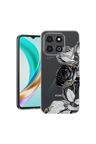 bestcase Husă pentru Honor X6b, BestCase® Silicon transparent 2MM, Negru Tran...