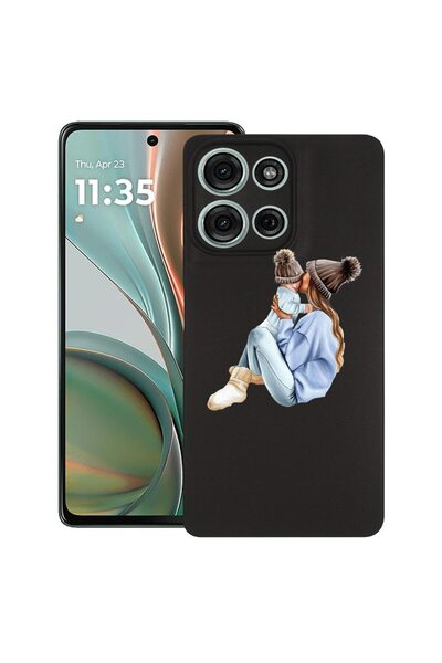 bestcase ¬Æ Husa pentru Motorola Moto G Play (2025) cu Design Girl Mom With a...