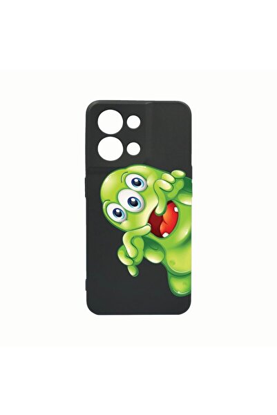 bestcase Husa Silicon, Compatibila Cu Oppo Reno8 Pro, Green Monster, Rezisten...