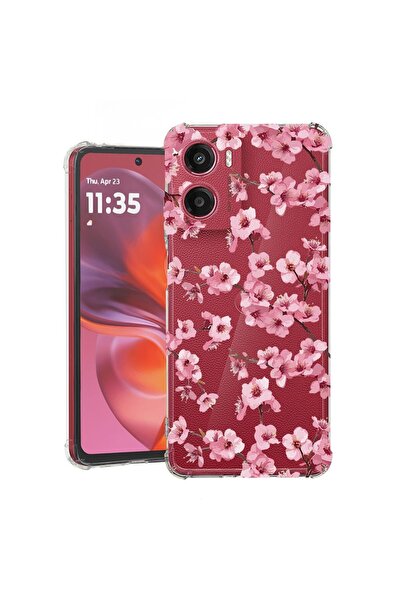 bestcase ¬Æ Husa Anti Shock Compatibila cu Motorola Moto G06, Floral - Aesthe...