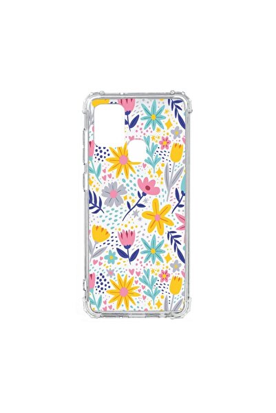 bestcase Husă Antișoc din Silicon Compatibilă cu Motorola Moto G60s, Floricel...