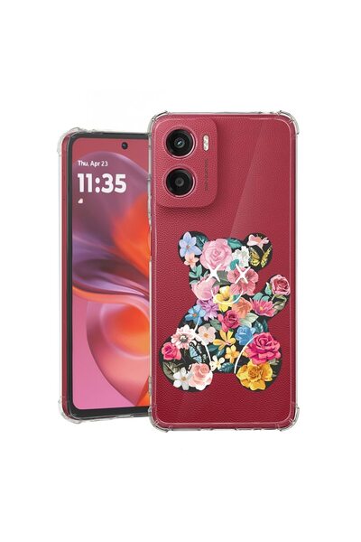 bestcase ¬Æ Husa pentru Motorola Moto G05, Anti Shock 1.5MM, Teddy Bear Color...