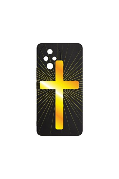 bestcase Husa pentru Honor 200 5G, BestCase¬Æ Slim SIlicon 0.8MM, Golden Cros...