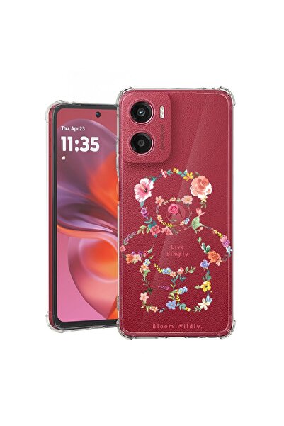 bestcase Калъф за Motorola Moto G05, Удароустойчив 1.5ММ, Мече Теди Беър Лайв...