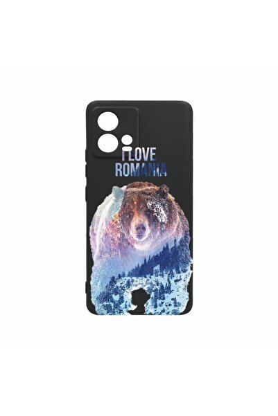 bestcase Husa Silicon, Compatibila Cu Motorola Edge 30 Fusion, I Love Romania...
