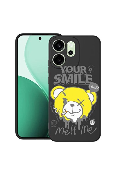 bestcase Ултра тънък TPU калъф, съвместим с OPPO A5x, с дизайн  "Плюшено мече...