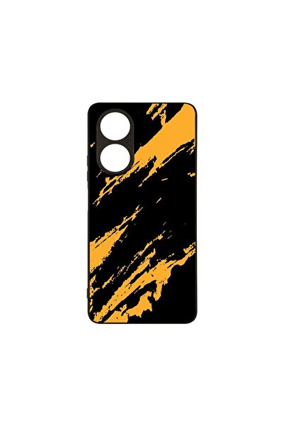 bestcase Θήκη MaxSafe, Συμβατή με OPPO A78 4G, Χρυσές Ρίγες, Χρώματα HD, Αντι...