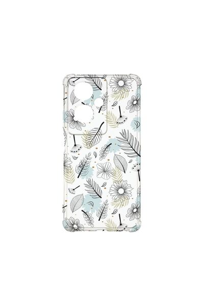 bestcase Αντικραδασμική Θήκη 1.5MM, Συμβατή με OPPO Reno 11F, Λουλούδια, Αντο...