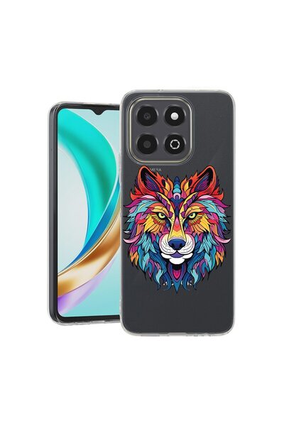 bestcase Калъф за Honor X6b, BestCase™ Прозрачен силиконов 2ММ, Цветове на ме...